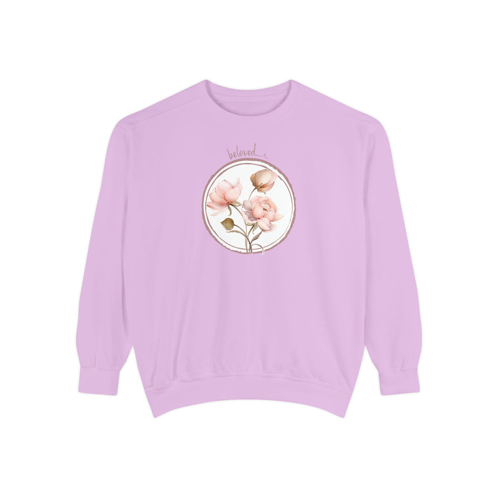 Beloved Peony Dyed Sweatshirt