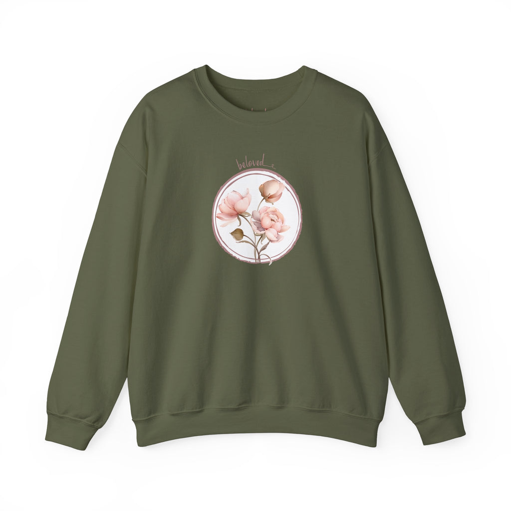 Beloved Peony Crewneck Sweatshirt