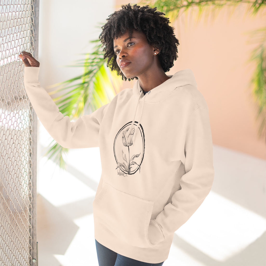 Tulip Love Three Panel Hoodie