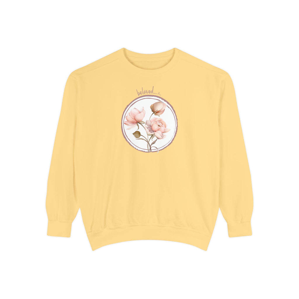 Beloved Peony Dyed Sweatshirt